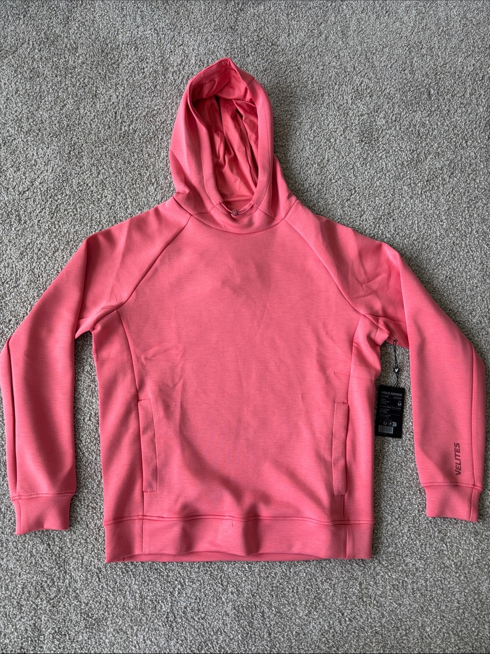 Women's Pink Hooded Sweatshirt
